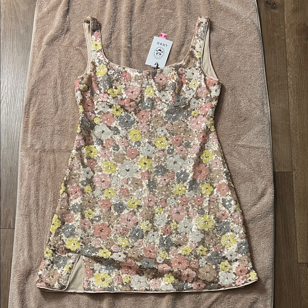Cider Floral Mini Dress - Multicolor